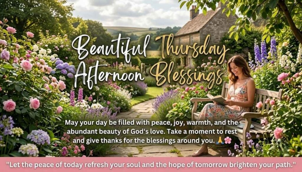 Beautiful Thursday Afternoon Blessings