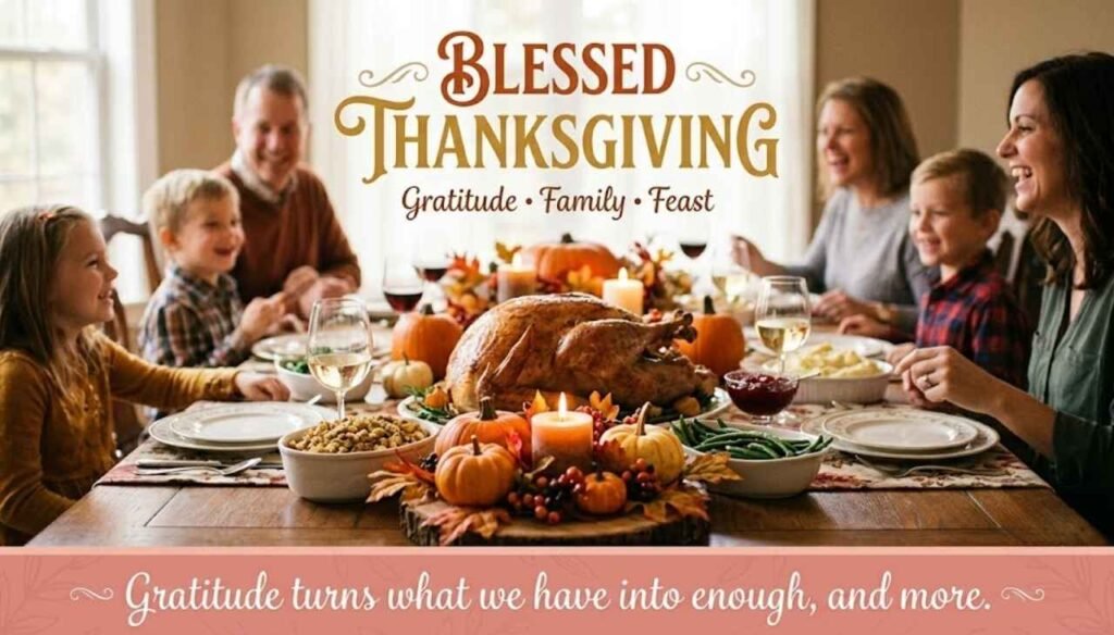 Blessed thanksgiving