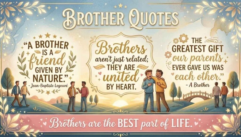 Brother quotes in English