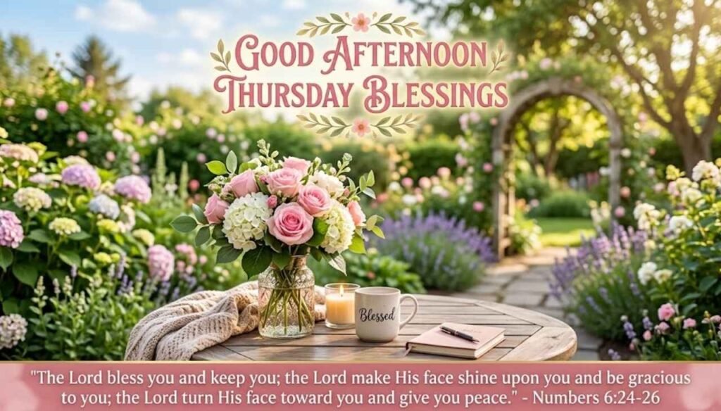 Good afternoon Thursday blessings