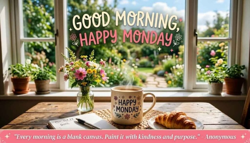 Good morning happy Monday