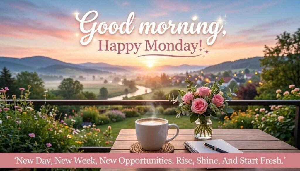Good morning, Monday wishes