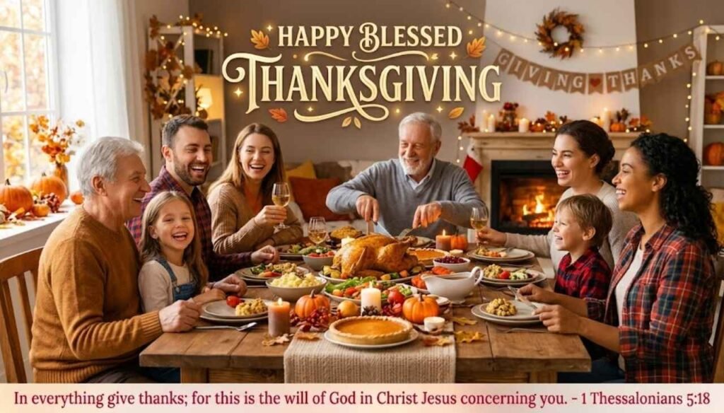 Happy blessed Thanksgiving