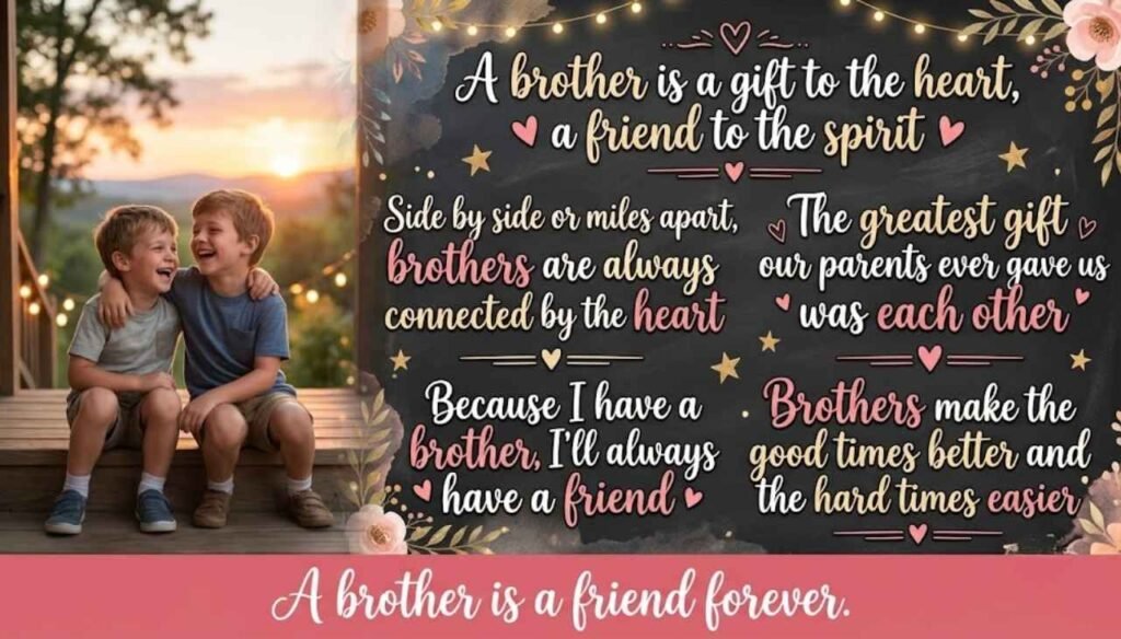 Heart Touching Brother Quotes