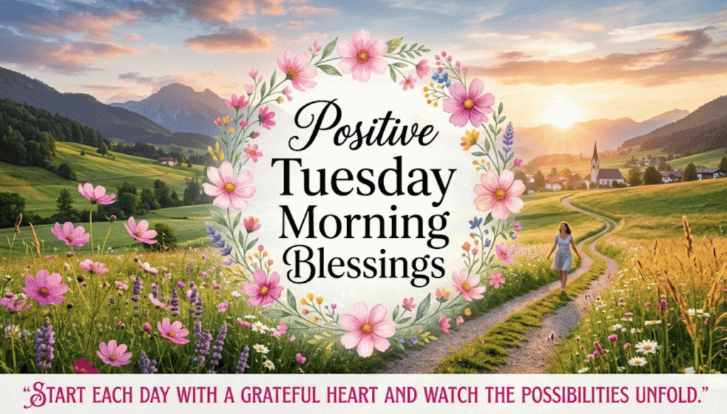 Positive Tuesday Morning Blessings