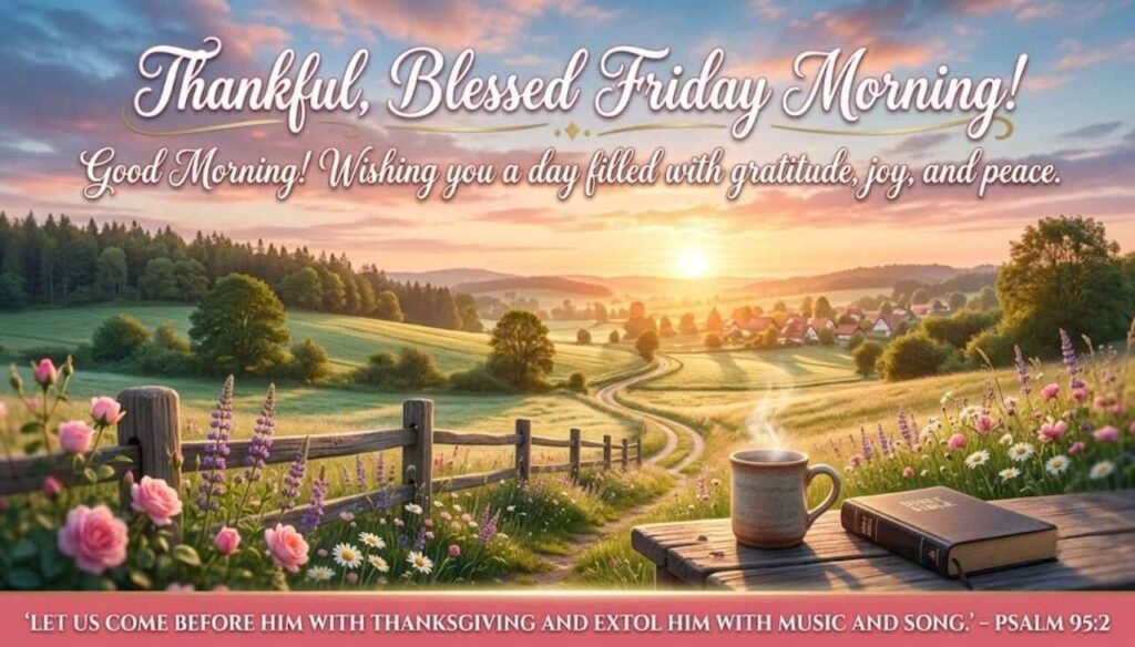 Thankful Good Morning Friday Blessings