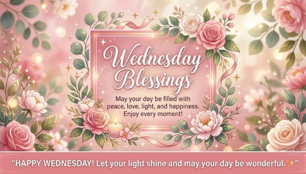 Wednesday blessing images and quotes