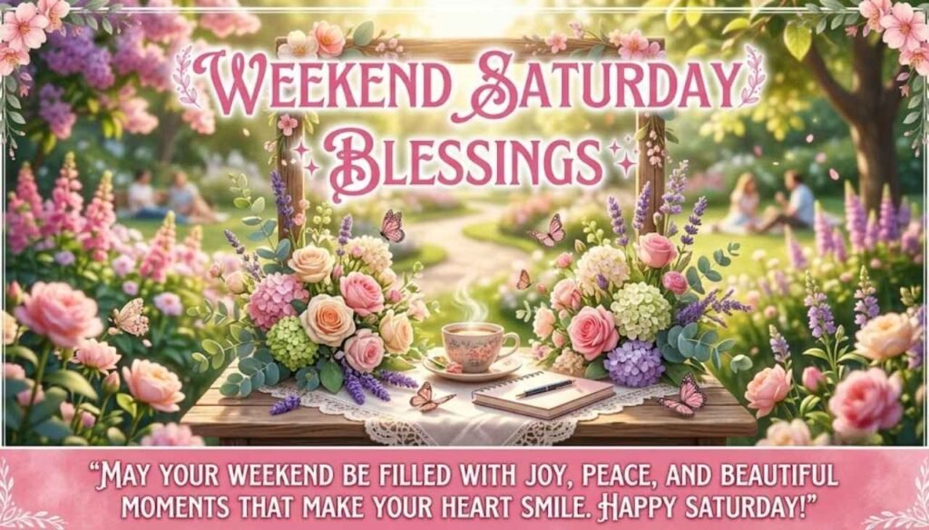 Weekend Saturday Blessings