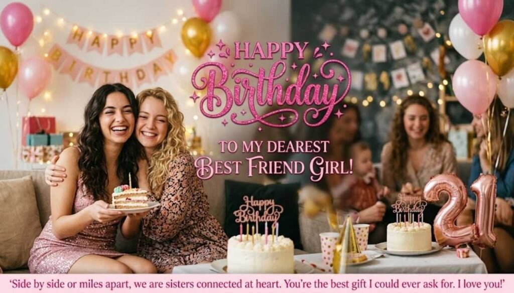 Birthday wishes for best friend girl