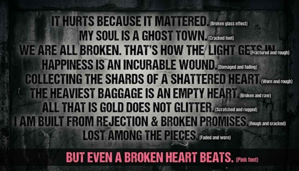Broken Dark Quotes