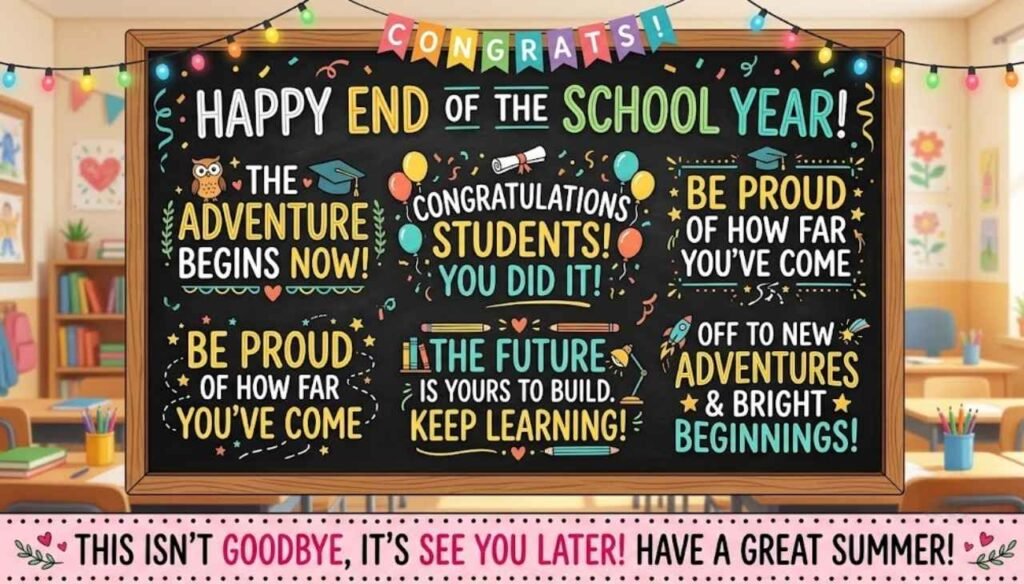 End of School Year Quotes