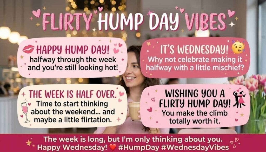 Flirty hump day quotes