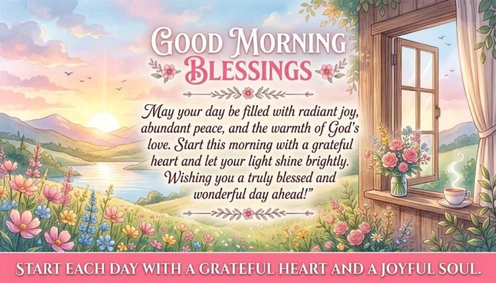 Good morning blessings quotes