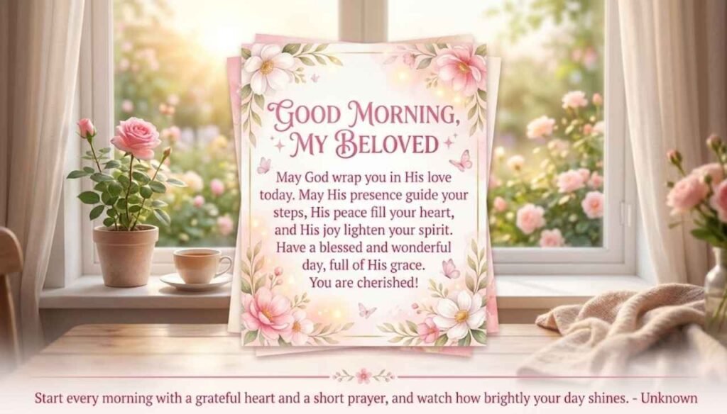 Good morning prayer message for her