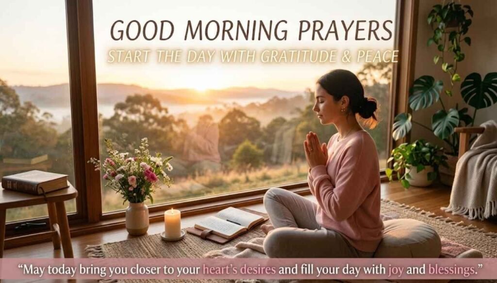 Good morning prayers to start the day