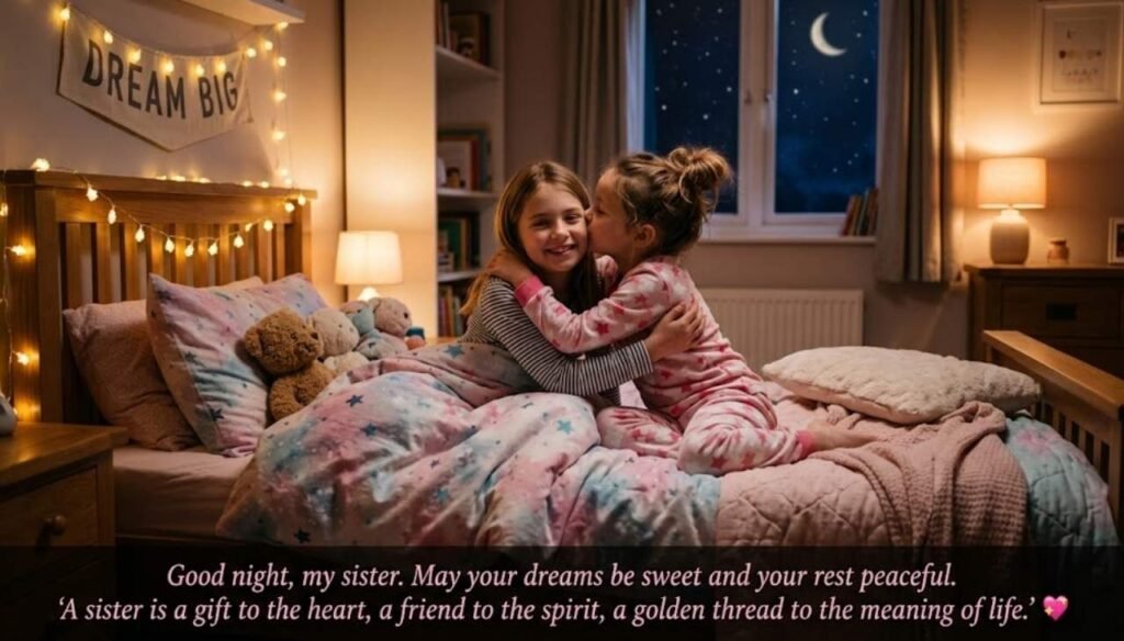 Good night, my sister