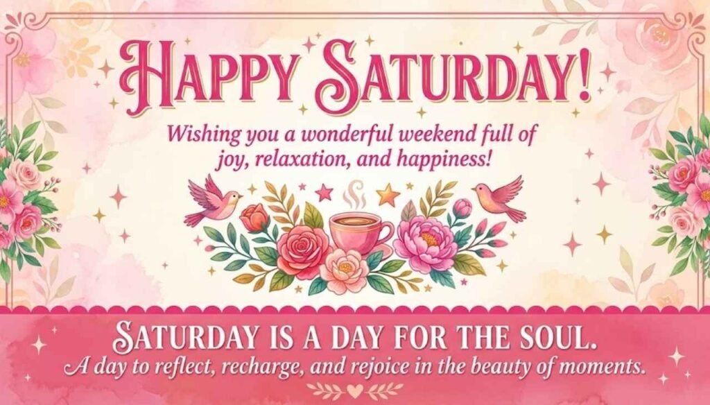 Happy Saturday message