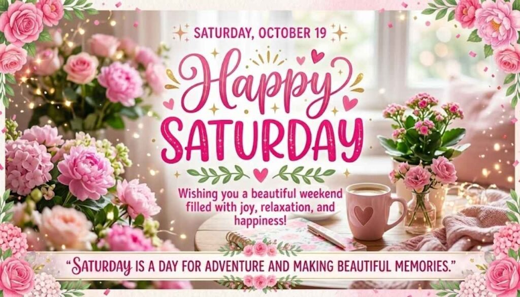 Happy saturday wishes