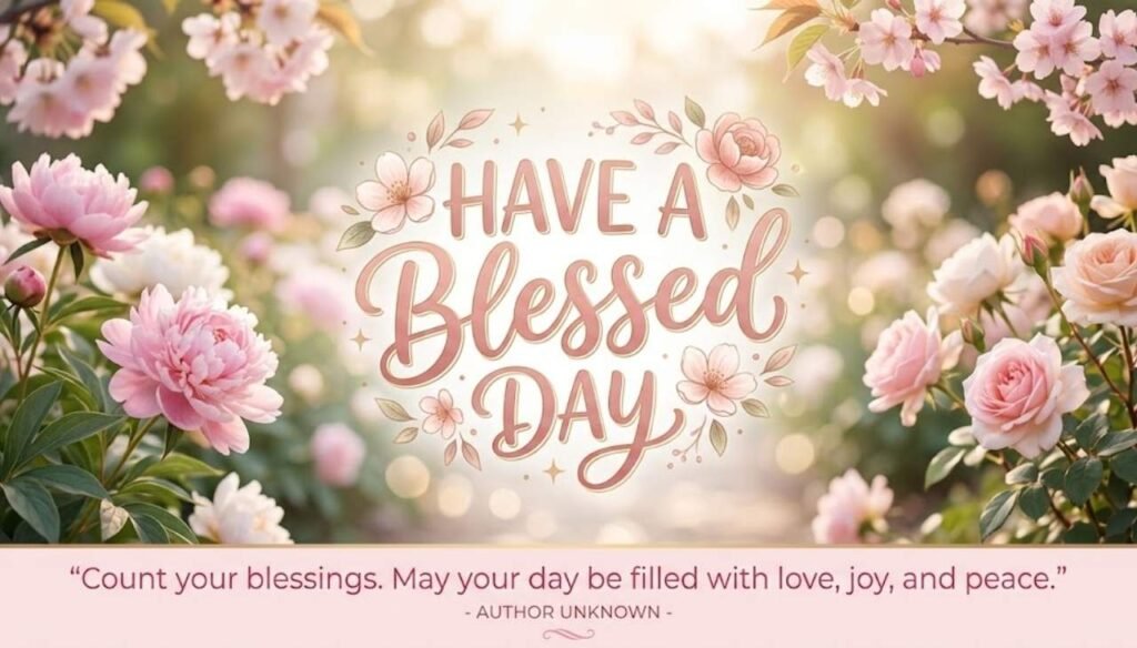 Have a blessed day images