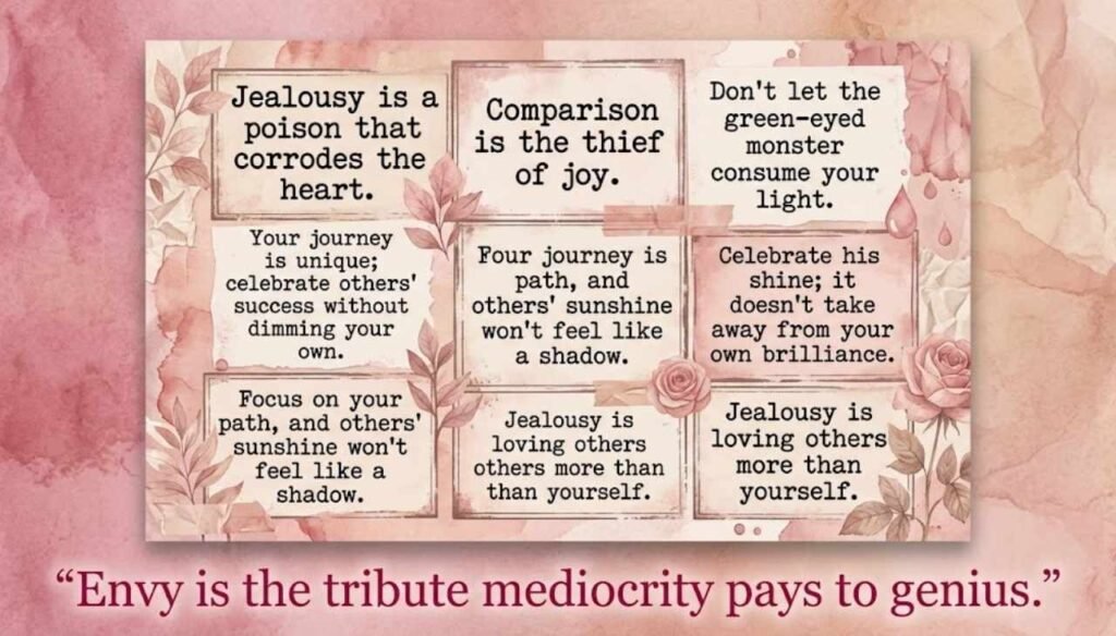 Jealousy copied quotes