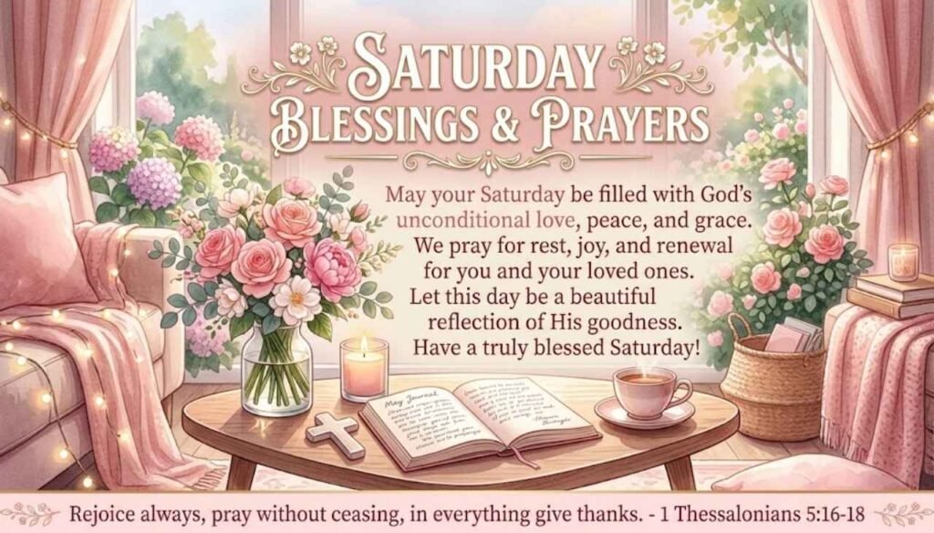 Saturday blessings and prayers