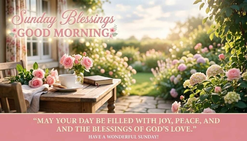 Sunday blessings, good morning