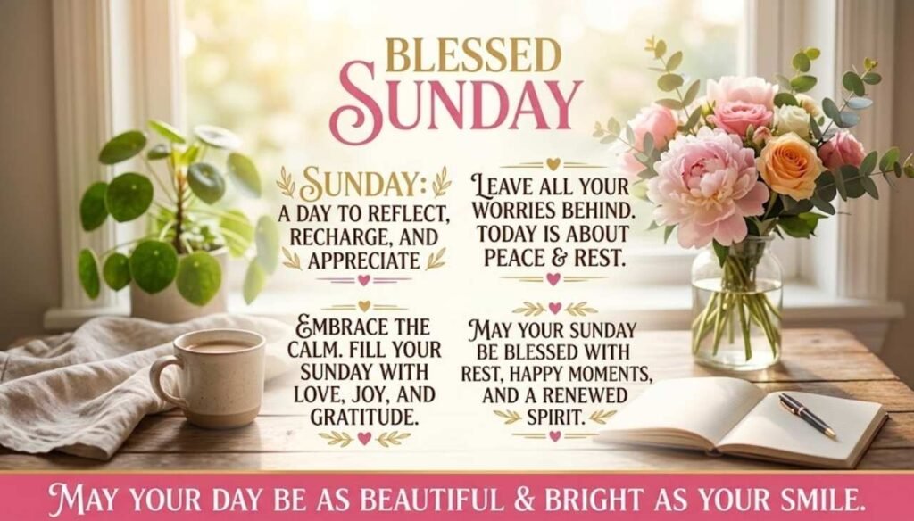 Sunday inspirational quotes