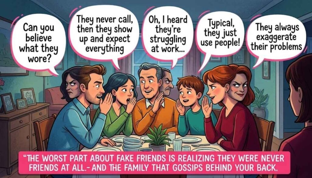 Two faced family talking behind my back quotes