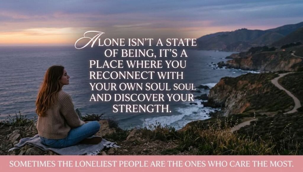 Alone quotes for girl in English