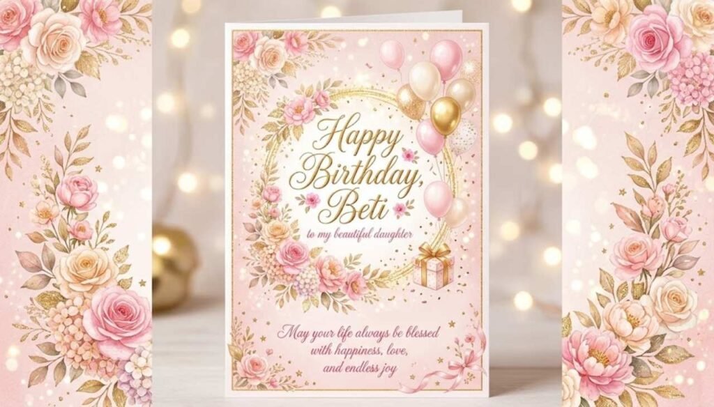 Beti Ka Birthday Wishes