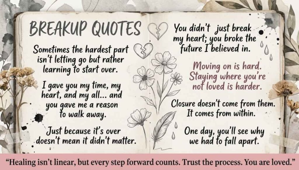 Breakup Quotes in English