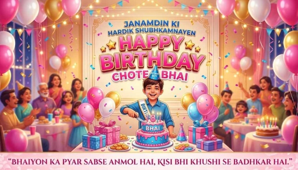 Chote Bhai Birthday Wishes