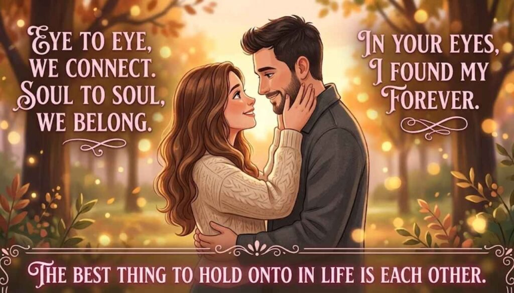 Eye to eye love quotes