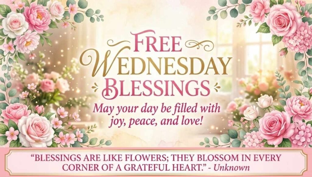 Free Wednesday blessings images