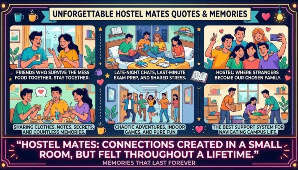 Hostel mates quotes
