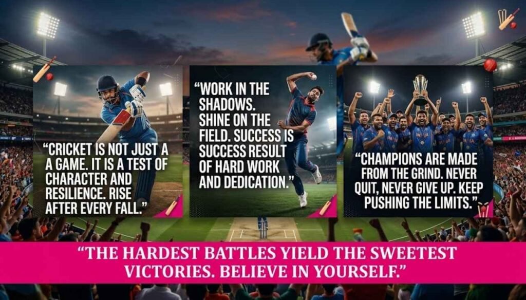 Inspiration cricket motivational quotes