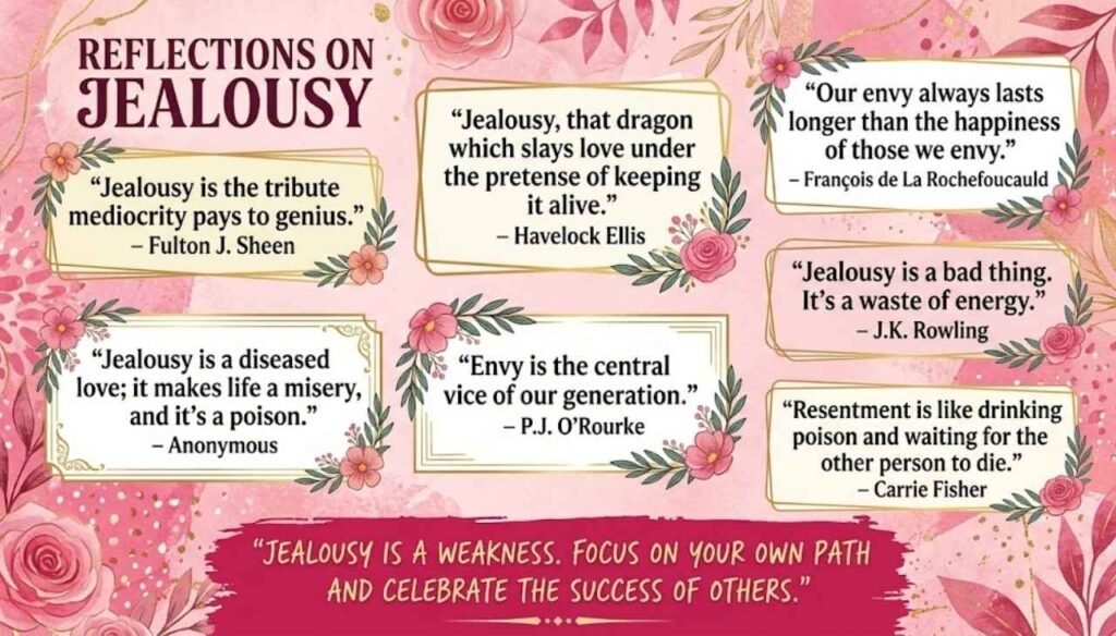 Jealousy copied quotes