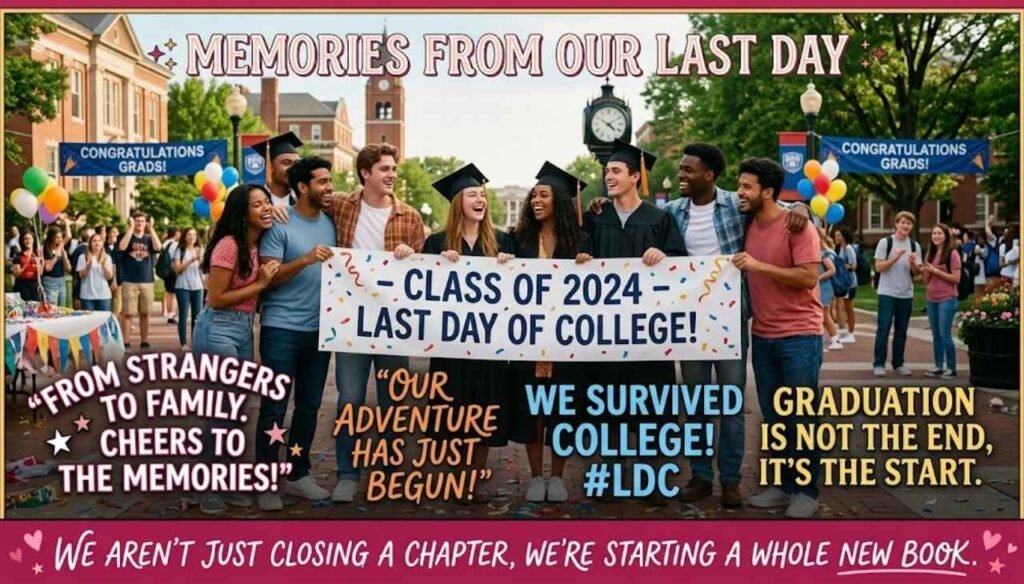 Last day of college quotes