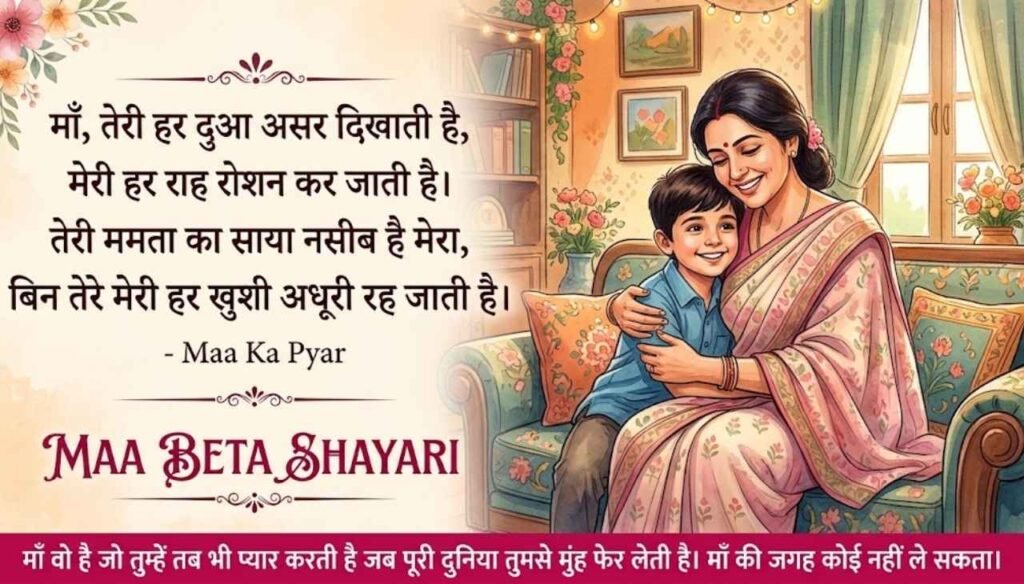 Maa beta shayari