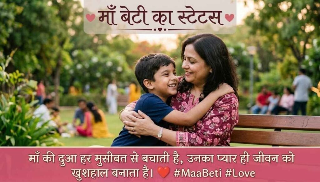 Maa bete ka status