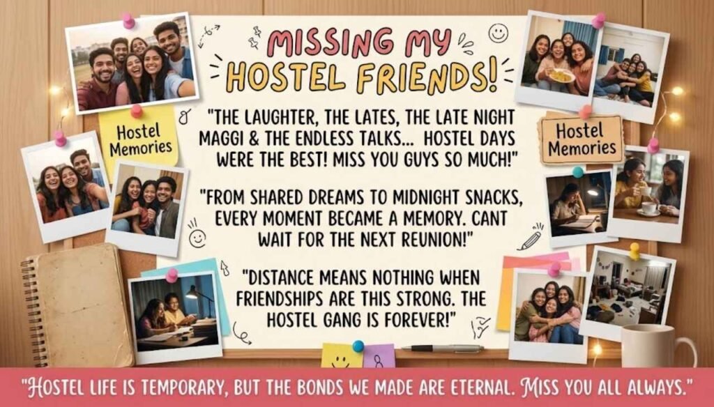 Missing Hostel Friends Quotes