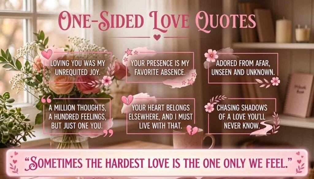 One sided love quotes short