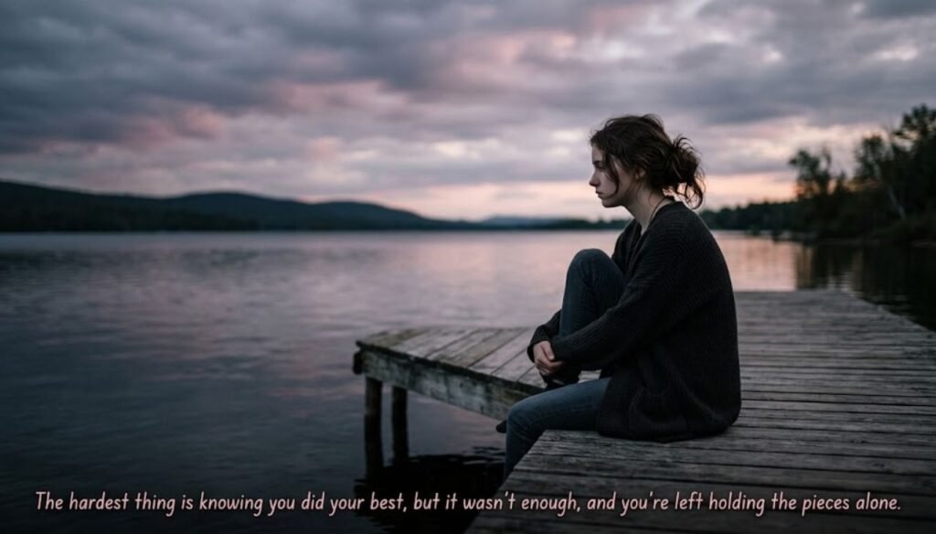Sad quotes alone girl