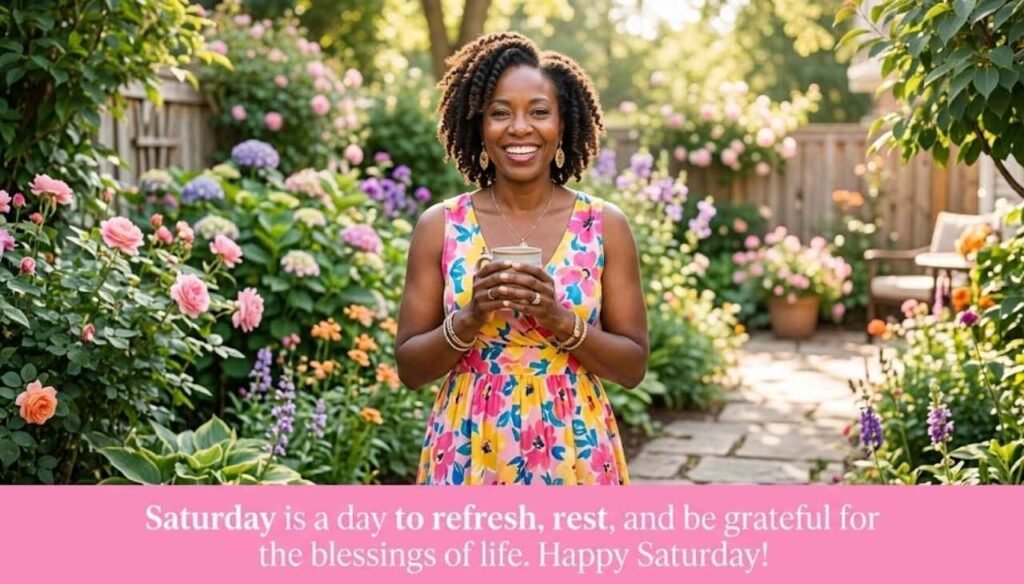 Saturday blessings african american