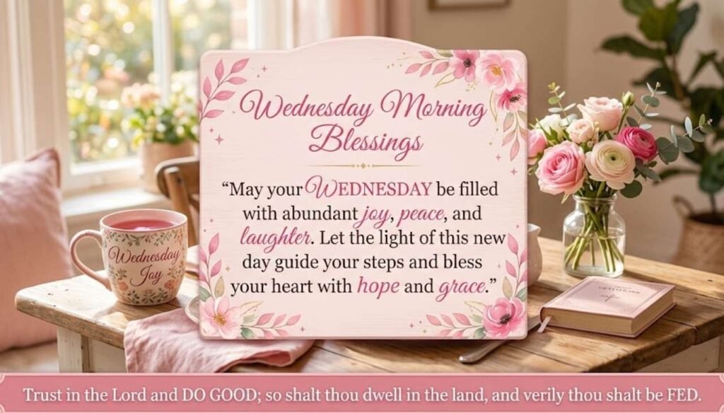 Wednesday morning blessings quotes