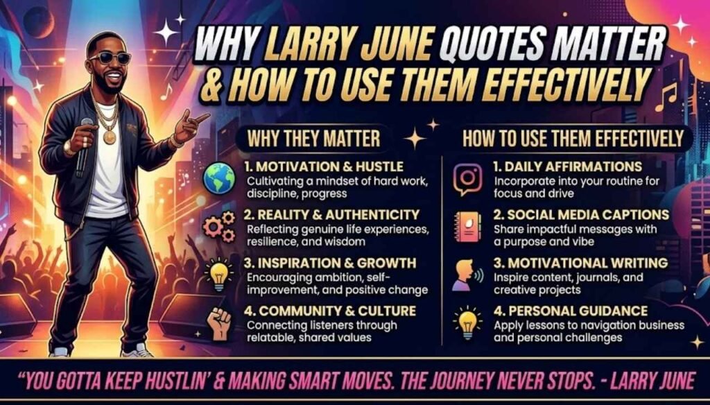 Why Larry June Quotes Matter & How to Use Them Effectively