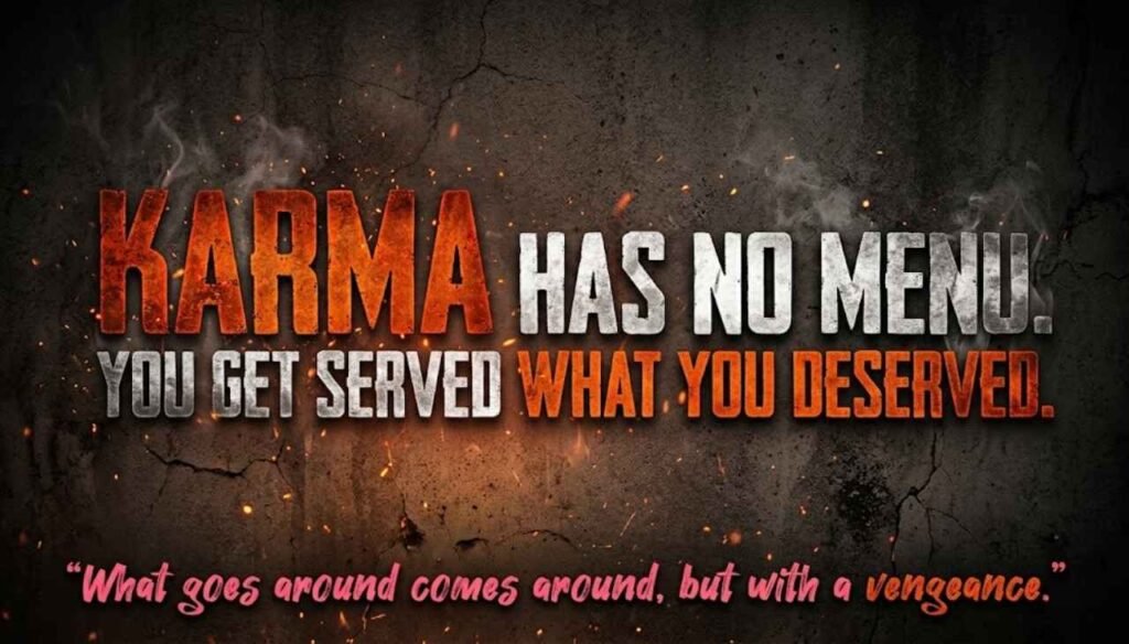 Angry karma quotes