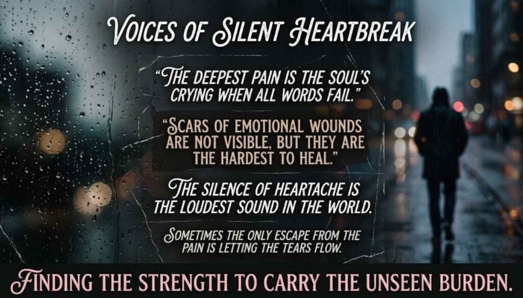 Deep emotional pain quotes