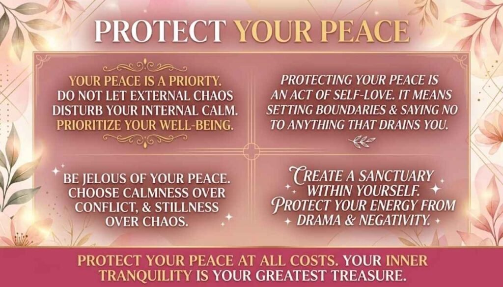 Protect Your Peace Quotes