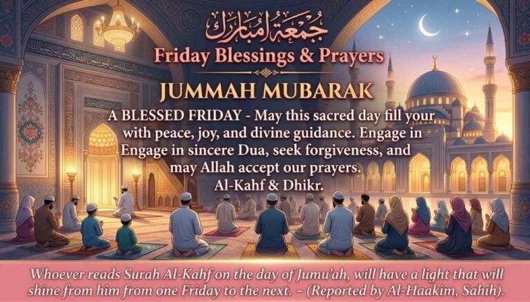 Friday blessings and prayers